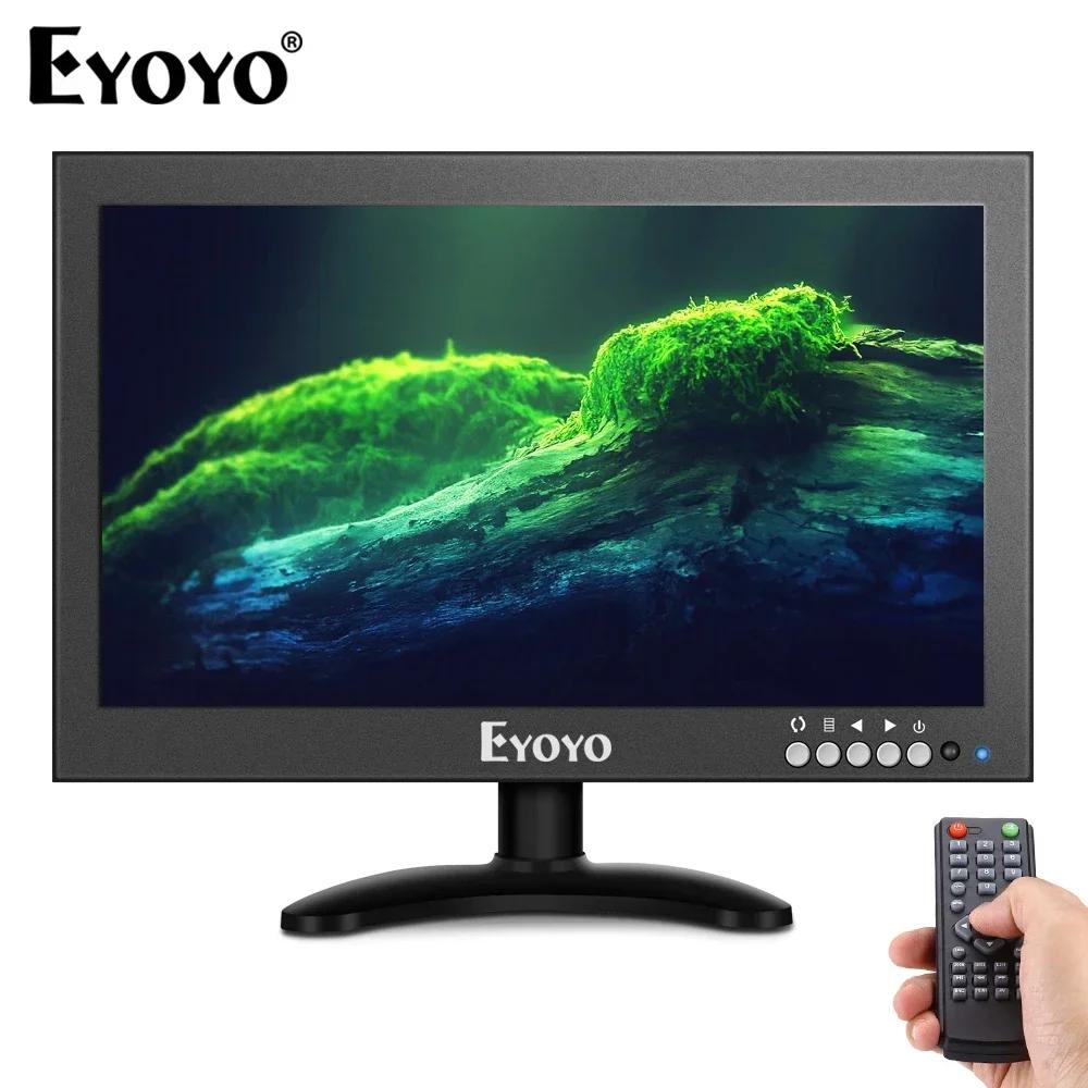 Eyoyo EM12X ݼ   , 1366x768 ػ LED ũ , HDMI, VGA, AV, BNC Է,  Ŀ, 11.6 ġ